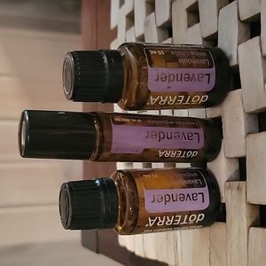 Bundle of 3 DoTerra Lavender Essential Oils